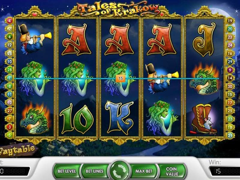 Игровой автомат «Tales of Krakow» в казино Джокер
